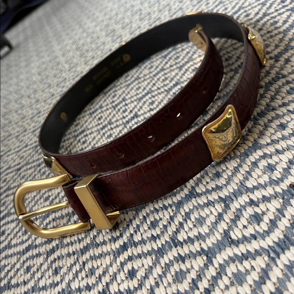 VINTAGE 70’s-80’s western style leather belt